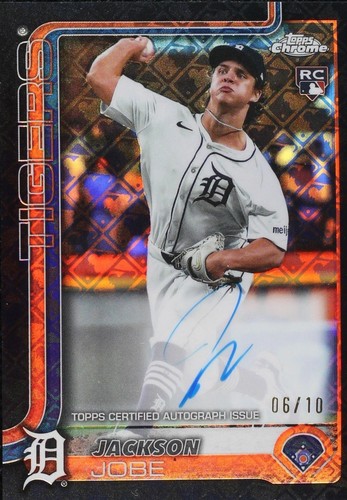 2025 Topps Chrome #249 Jackson Jobe | eBay