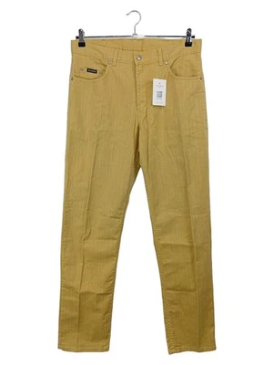 Incotex Pantalon en tissu Hommes Jaune Rayé (EU 50, W34, INT L) - Photo 1/3