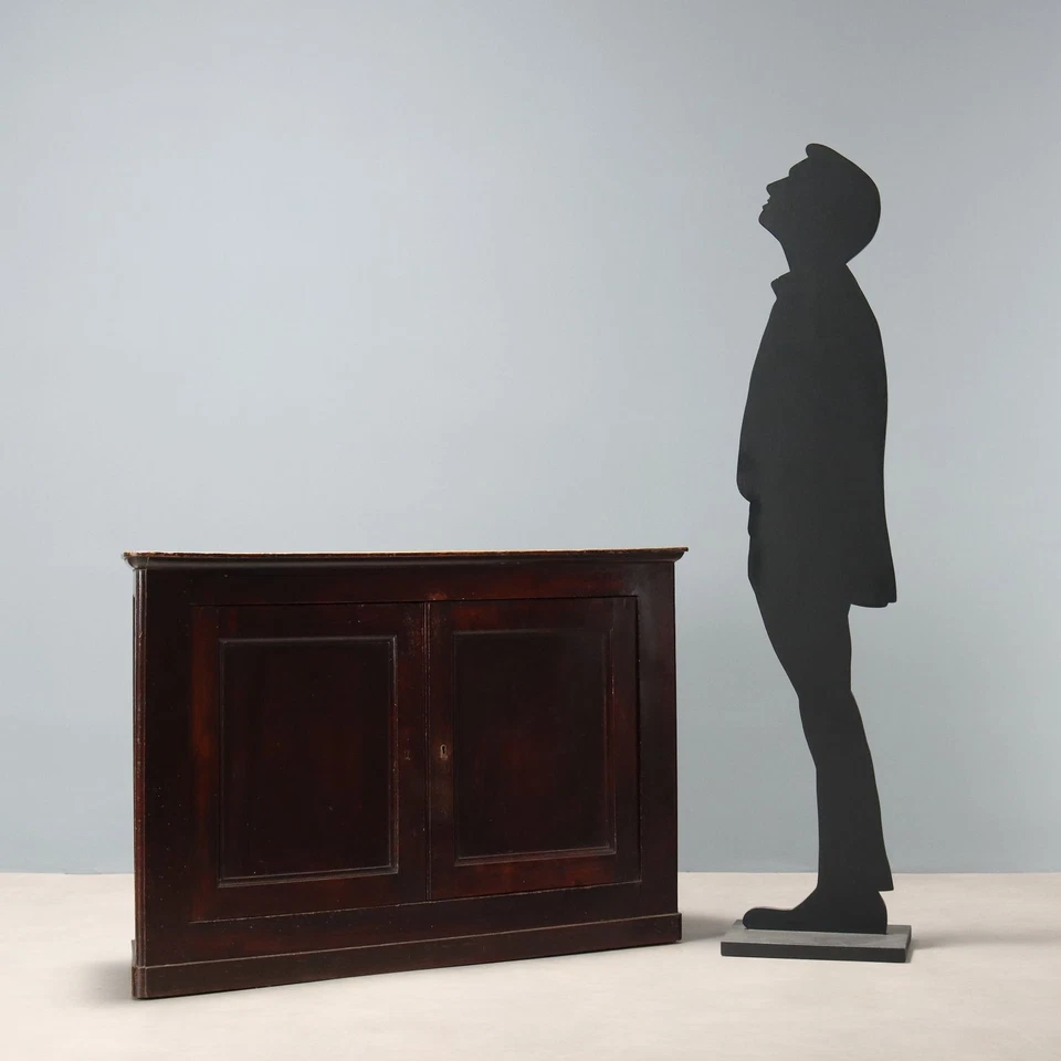 Buffet Louis Philippe Ancien Noyer Peuplier Italie XIXe Siècle Original - Photo 2/4