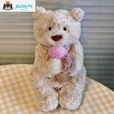 Jellycat Oatus Bär Eis 23 cm Sonderedition Brandneu mit Etikett Stofftier
