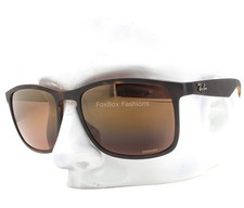 Ray-Ban Sunglasses Matte Havana Purple Chromance Polarized RB4264 894/6B w/case