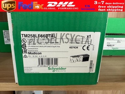 The new TM258LF66DT4L PLC programmable controller delivers fast