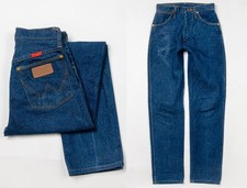 Vintage Wrangler Jeans High Waisted Dark Denim Western Jeans 25 x 32