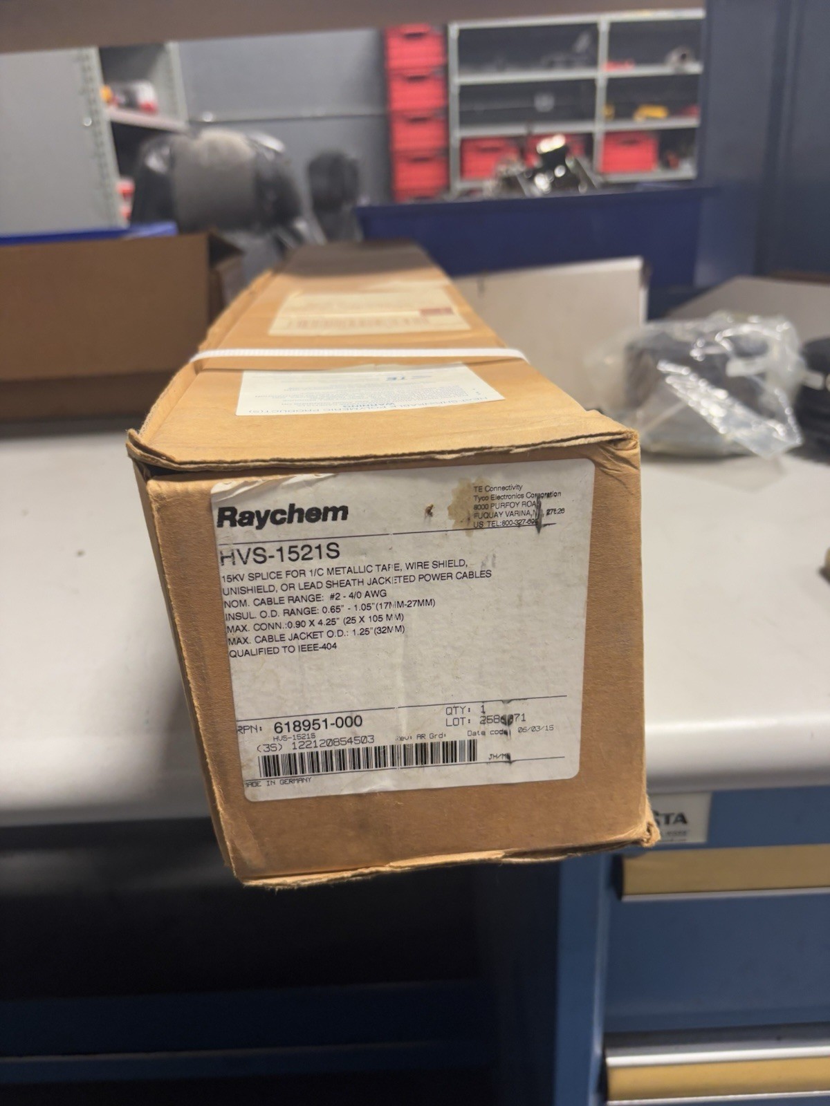 NEW Raychem HVS-1521S  618951-000 Splice Kit 15KV