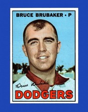 1967 Topps Set-Break #276 Bruce Brubaker NM-MT OR BETTER *GMCARDS*