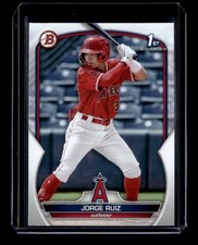 Jorge Ruiz 2023 Bowman #BP-123 Los Angeles Angels ROOKIE 1st QTY