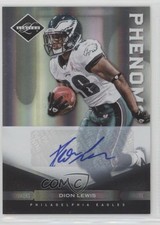 2011 Panini Limited Phenoms Monikers Silver /199 Dion Lewis #164 Auto 1x9