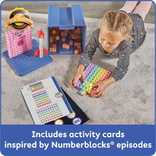 Numberblocks Heroes with Zeroes Mathlink Cubes Activity Set, Preschool Learning