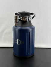 Growler Werks Ukeg Go 128 Oz Carbonated Craft Beverage Dispenser Tungsten Blue