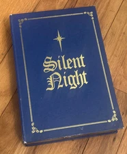 Mr. Christmas Silent Night Music & Motion Wood Box Good Condition