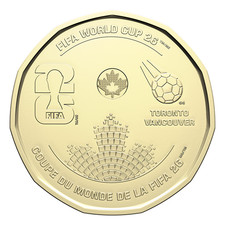 2026 FIFA World Cup $1 Coin  Colour & Non Colour UNC IN HAND UK