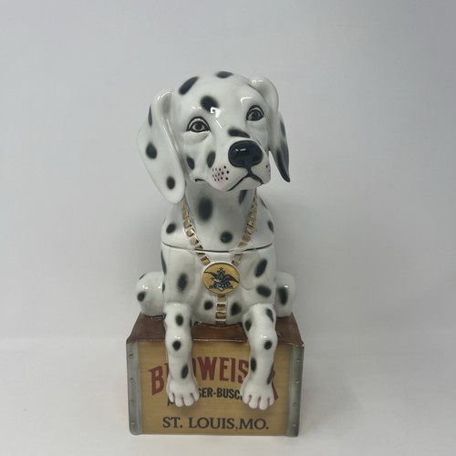 1998 Budweiser Dalmatian Stein CS324 Limited Edition Collectible Loose “Sample”
