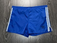 Mens Vintage Adidas Made in China Nylon Shorts Sprinter Football Late 90s Size M