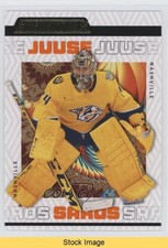2023-24 Upper Deck Credentials Mandelbrot Fractal Juuse Saros #49 READ 8tn