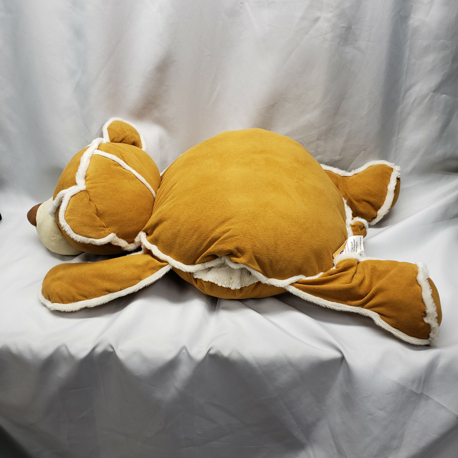 Jay at Play Snuggie Pockets Stuffed Plush Teddy Bear Faux Leather