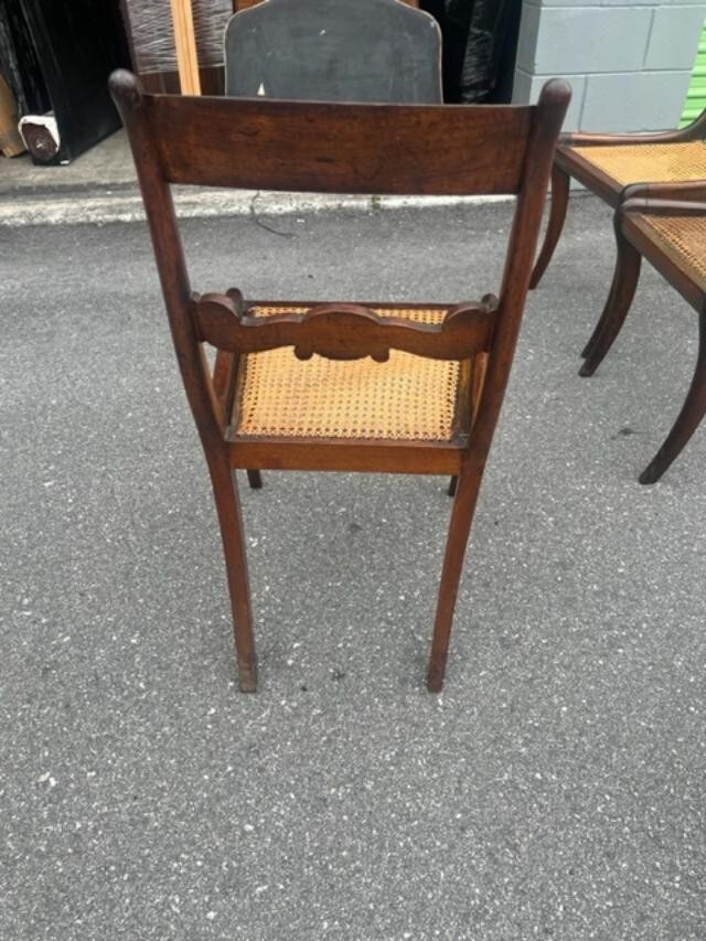 Set of 6 Antique Mahogany Dining Chairs | eBay
