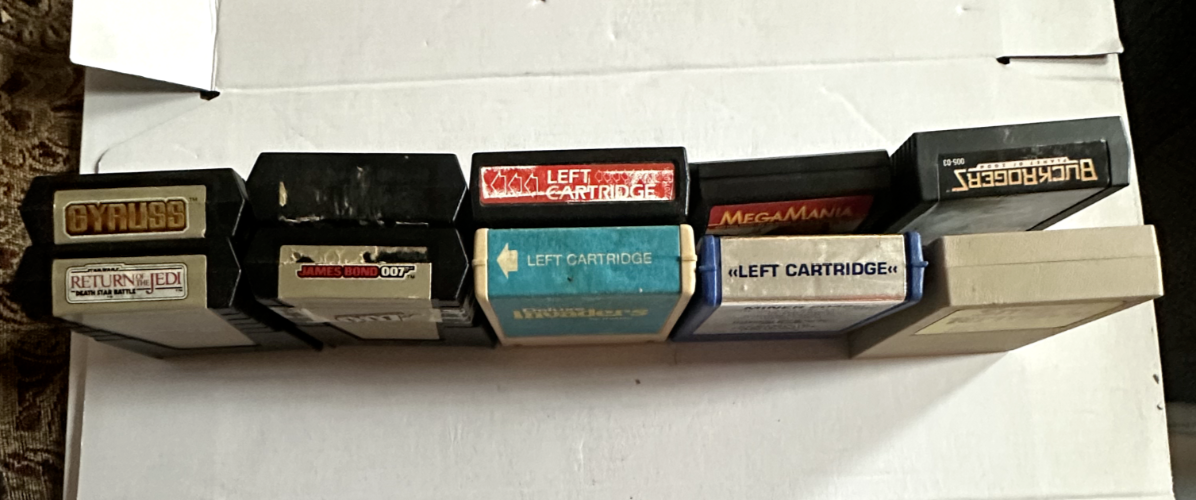 Atari Computer Cartridges 400/800 8 Bit Computers - Mix & Match VINTAGE ...
