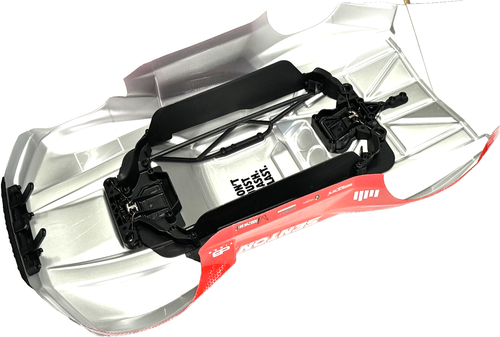 Arrma Senton 4X4 BLX 223s V4 CLIPLESS Body Painted RED Decaled Shell ARA4303V4 - Picture 4 of 4