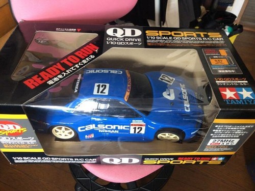 TAMIYA CALSONIC SKYLINE R34 GT-R 1/10 Scale QD SPORTS R/C CAR Radio Control - Picture 6 of 10