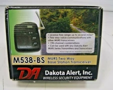Dakota Alert M538-BS MURS Base Station - Multi Use Radio Service Transceiver 
