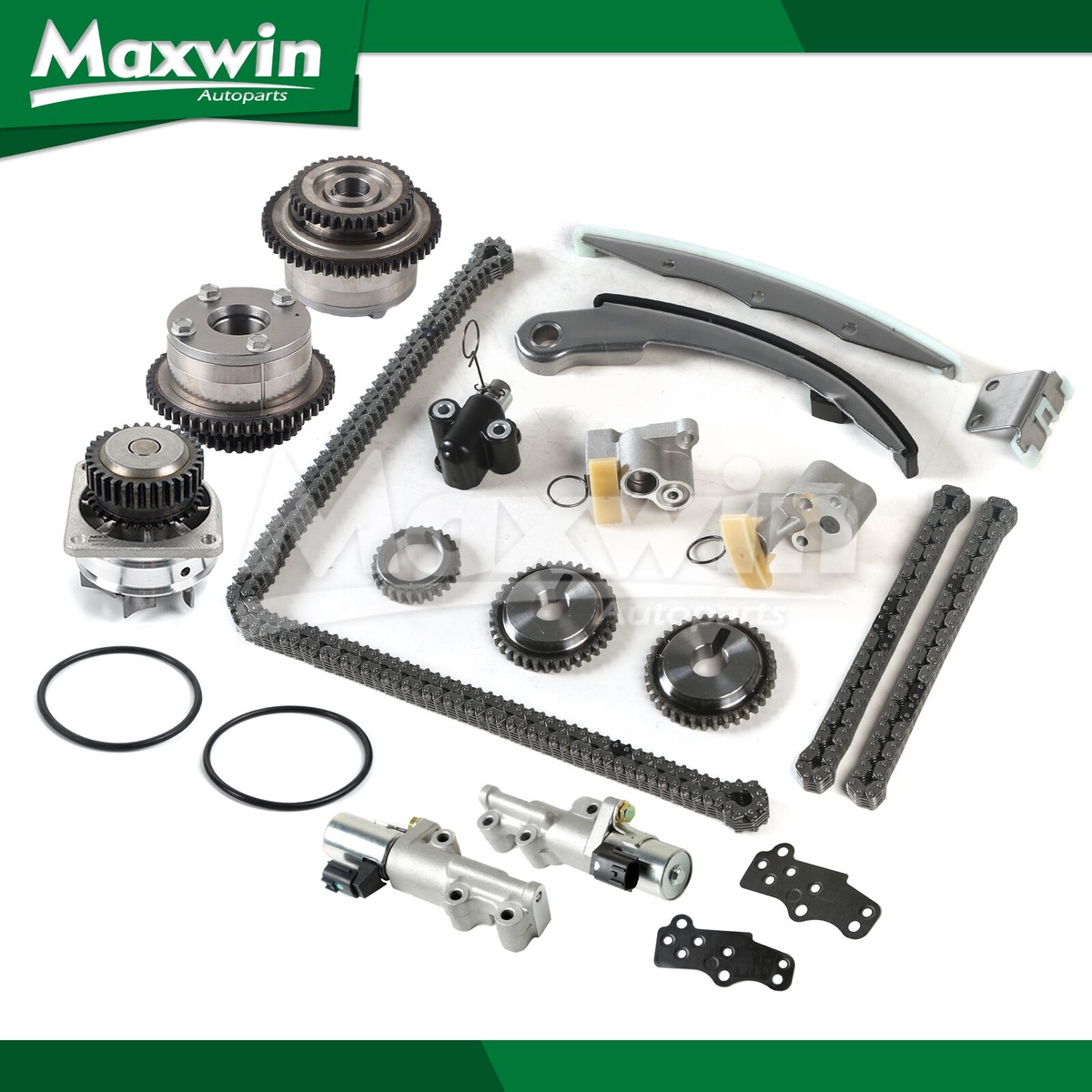 BOXI Timing Chain Kit Compatible For Nissan Altima Maxima Quest 3 5l V6 2004 2005 2006 2007 2008 2009 13070 7y016