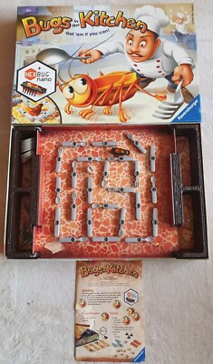 Bugs in the Kitchen Hexbug Brettspiel komplett mit funktionierendem Hex Bug Ravensburger