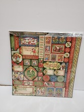 CCP4 Graphic 45 CHRISTMAS MAGIC 12x12 Paper Surprise 25 Sheets Same Design