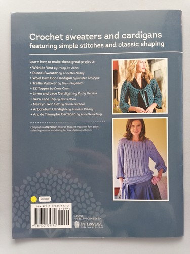 EASY CROCHETED SWEATERS, 10 Projects, 40pages - Amy Palmer - Picture 13 of 13