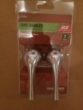 Ace Brand Chrome Finish T Broach Sink Handles For Delta Part 4510863