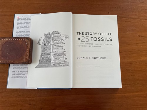 THE STORY OF LIFE IN 25 FOSSILS: 2015 1st Edition Hardcover Dust Wrapper VG - Picture 5 of 12