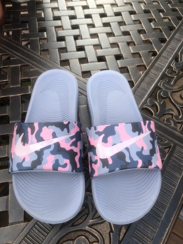 Nike camo slides youth Clearance