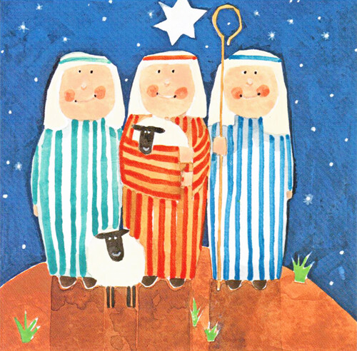 Box of 16 Christmas Cards with Bible Text 2 designs EB11304B - Picture 4 of 5