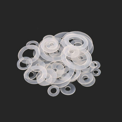 #ad #ad M2 M3 M4 M5 M6 M8 M10 M12 M16 M20 Clear Nylon Plastic Washers Fit Bolts amp; Screw $68.71
