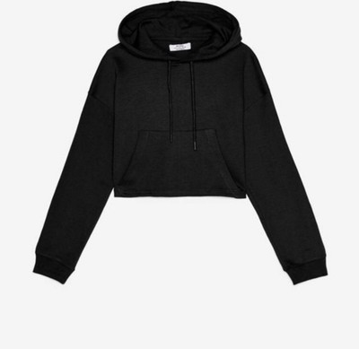 mens small black moletom com capuz