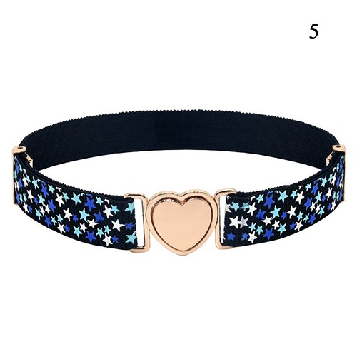 Kids Toddler Belt Elastic Stretch Adjustable Belt for Boys Girls with Buckle ⓧ - Picture 26 of 49