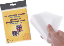 Thermal Laminating Pouches 4X6, Photo Laminating Pouch 4X6, 5 Mil Thick, 25/Pack