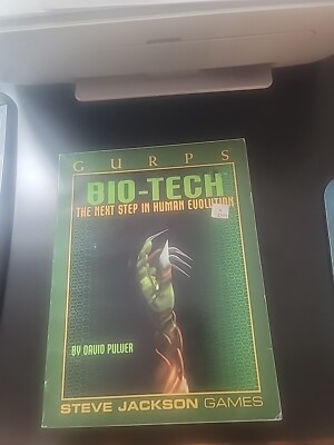 =GURPS Bio-Tech The Next Step in Human Evolution Steve Jackson Games = -D