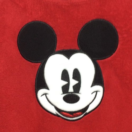 Disney Mickey Mouse Fleece Sleepwear Lounge Pajama Set Top Sz M Bottoms Sz L - Picture 3 of 11