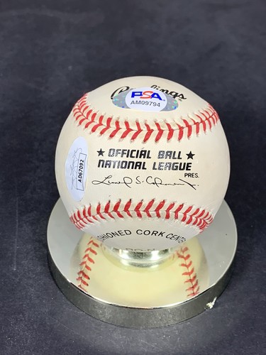 Joe Namath, Jets NFL Autograph Rawlings Official MLB Baseball PSA Grade 7, & JSA - Picture 6 of 9