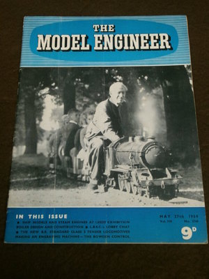 MODEL ENGINEER - MAKE AN ENGRAVING MACHINE - MAY 27 1954 VOL 110 # 2766