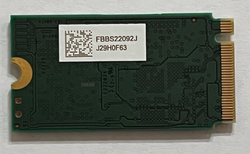 Union Memory 128GB SSD M.2 2242 NVMe PCIe GEN3 AM620 RPJTJ128MEE1MWX SSS1B60642 - Picture 2 of 2