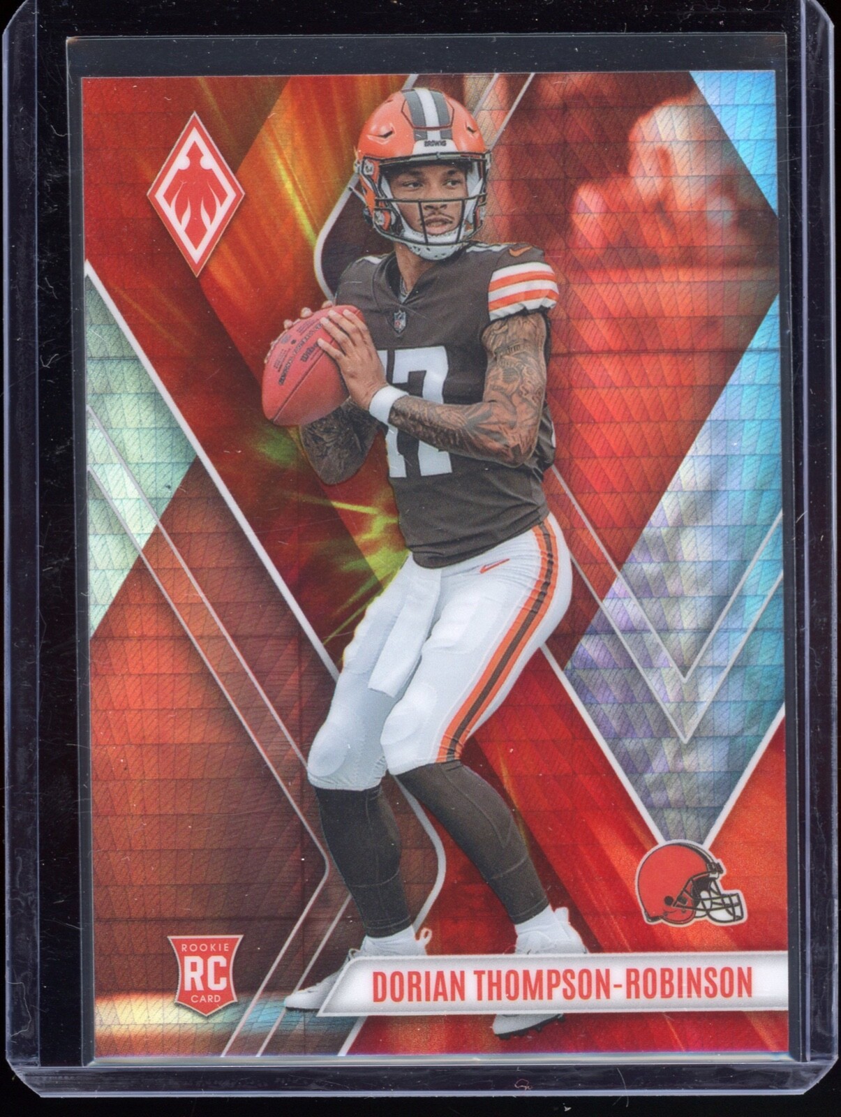 2023 Panini Phoenix #124 Dorian Thompson-Robinson Fire Burst #/340