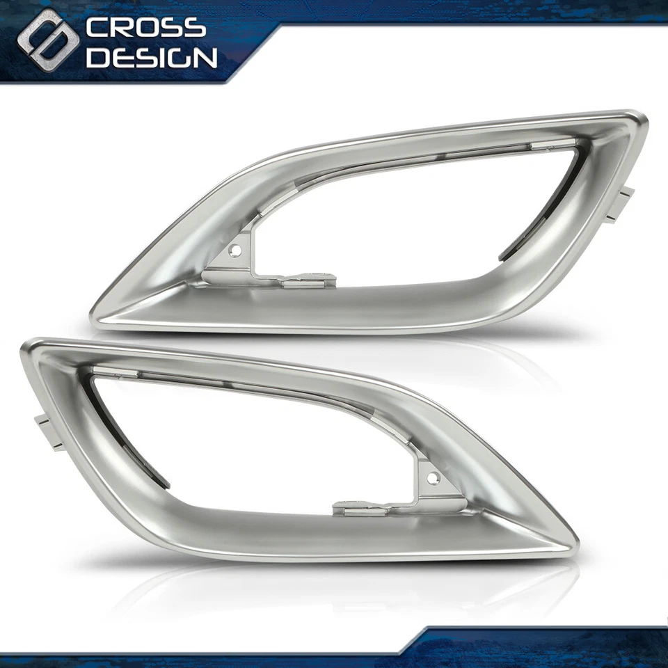 Juego de 2 molduras antiniebla laterales izquierdo y derecho aptas para Mercedes-Benz R500 2006-2007 Foto 3 de 4