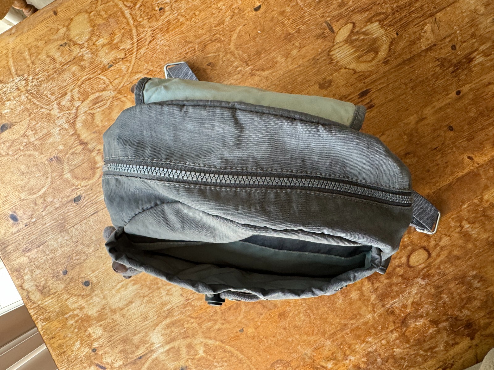 KIPLING GREY HANDBAG RUCKSACK BACKPACK MONKEY TEX… - image 9