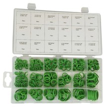270x Sello de Goma HNBR Junta Tórica Arandela Surtido Kit Hidráulico Aire Gas Aceite Verde