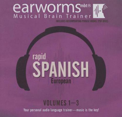 Rapid Spanish (European), Vols. 1-3 by Earworms Earworms Learning (2015, Compact - Picture 1 of 1