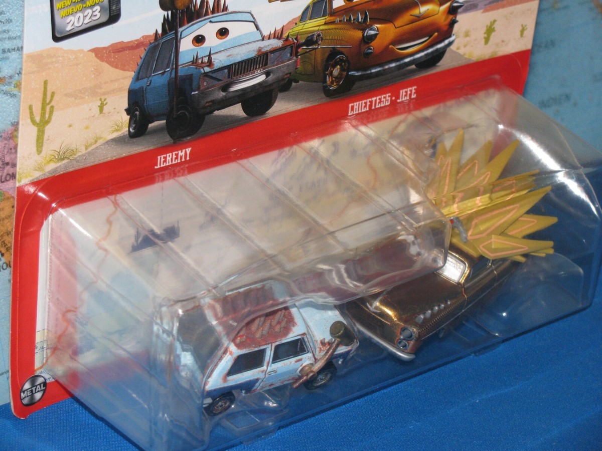 カーズ ジェレミー & チーフテス ジェフ DISNEY PIXAR CARS ON THE ROAD JEREMY & CHIEFTESS JEFE 2 PACK