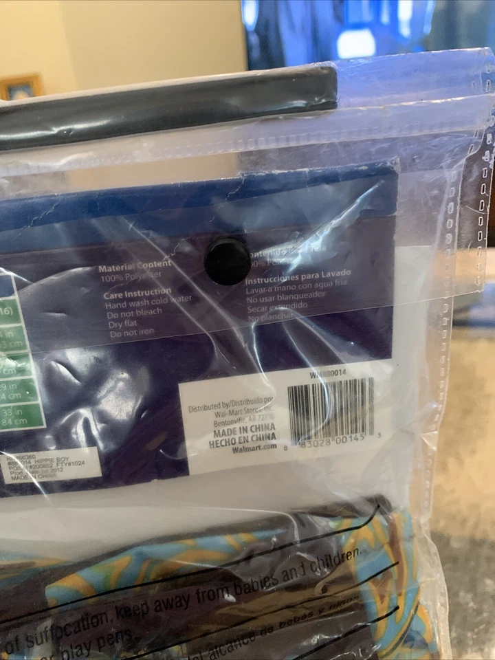 Fantasia hippie masculina rubis Halloween pequena 6 calças camisa anos 60 nova Chico - Imagem 4 de 4