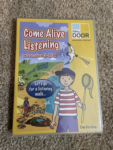 Come Alive Listening Interactive CD-ROM, Yellow Door, Brand New. - 第 1/3 張圖片