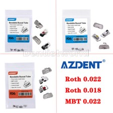 dental Tubos bucales adheribles de ortodoncia 1er molar Roth MBT 022/018 bondabl